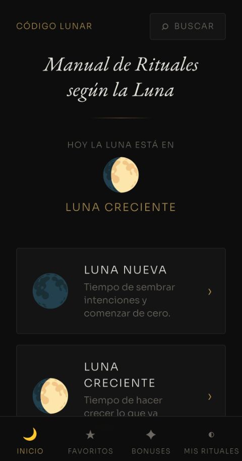 Pantalla inicio