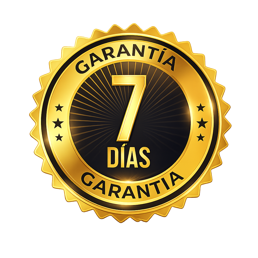 Garantía 7 días